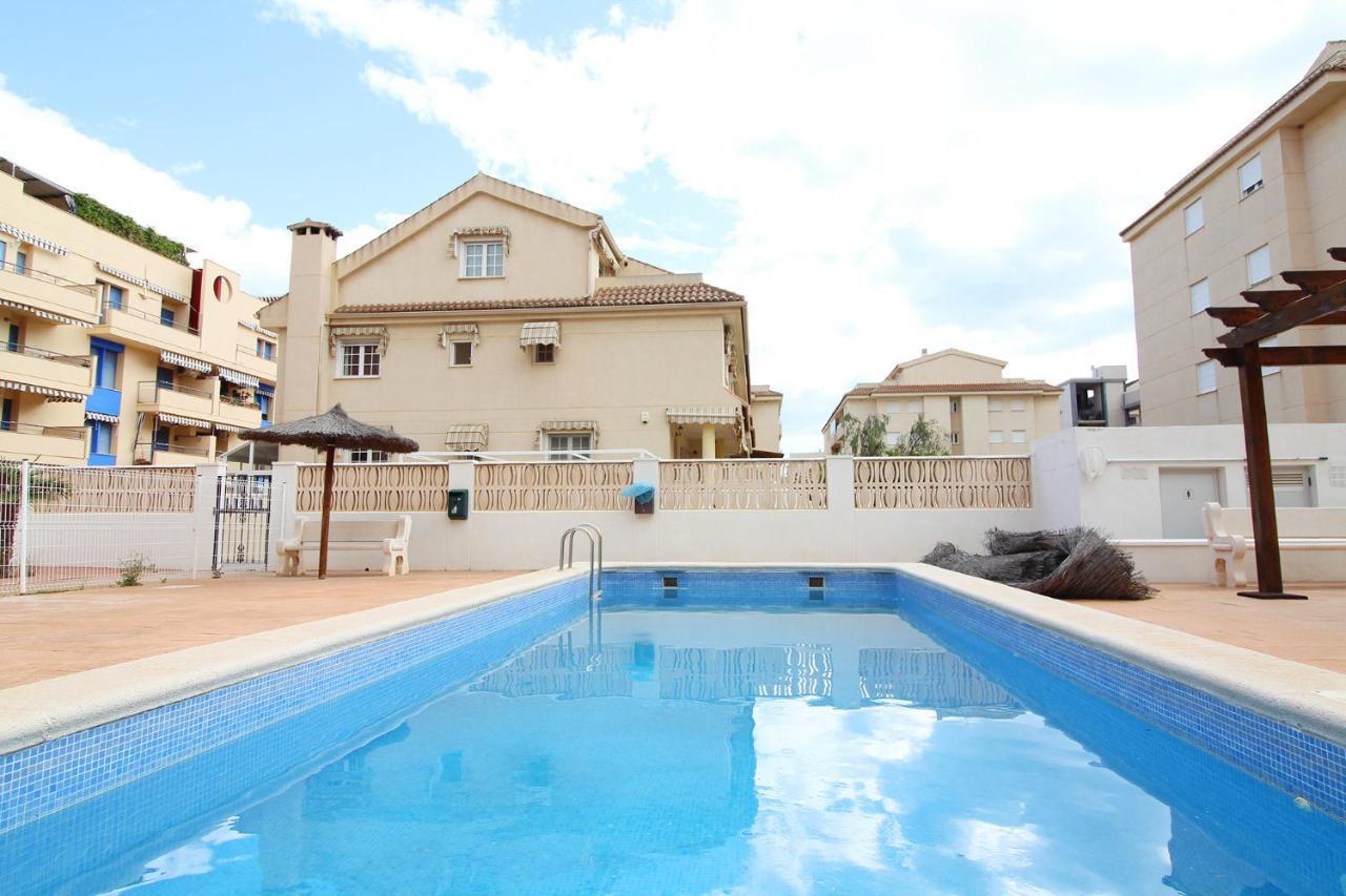 Appartamento Estudio para parejas con piscina en Canet playa Canet d'En Berenguer Esterno foto