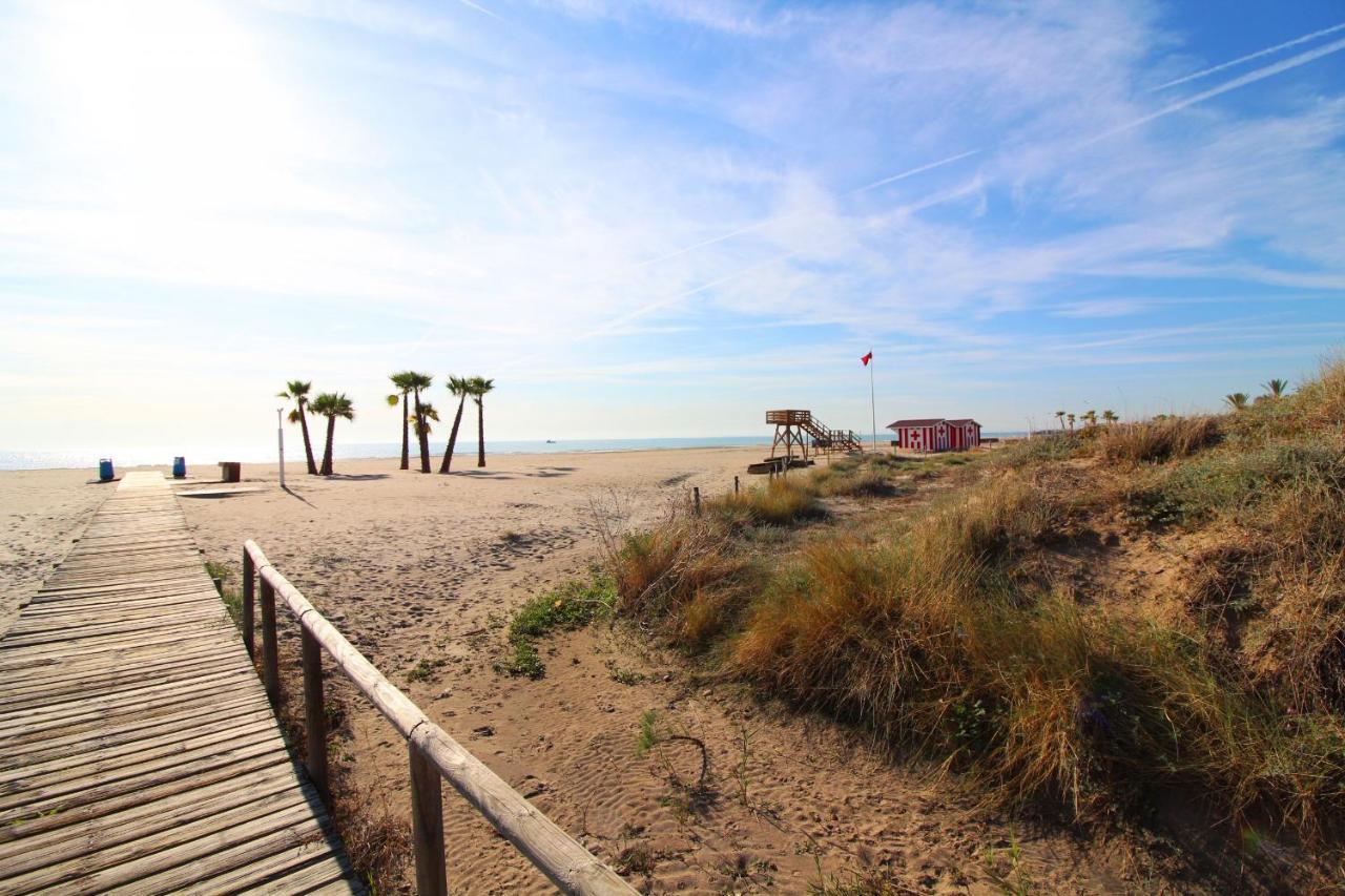 Appartamento Estudio para parejas con piscina en Canet playa Canet d'En Berenguer Esterno foto