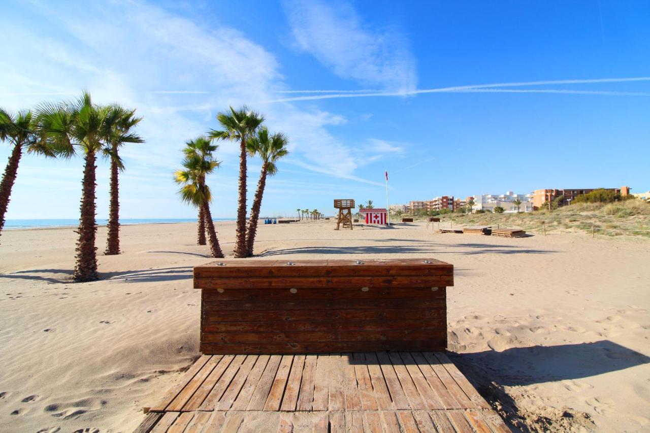 Appartamento Estudio para parejas con piscina en Canet playa Canet d'En Berenguer Esterno foto