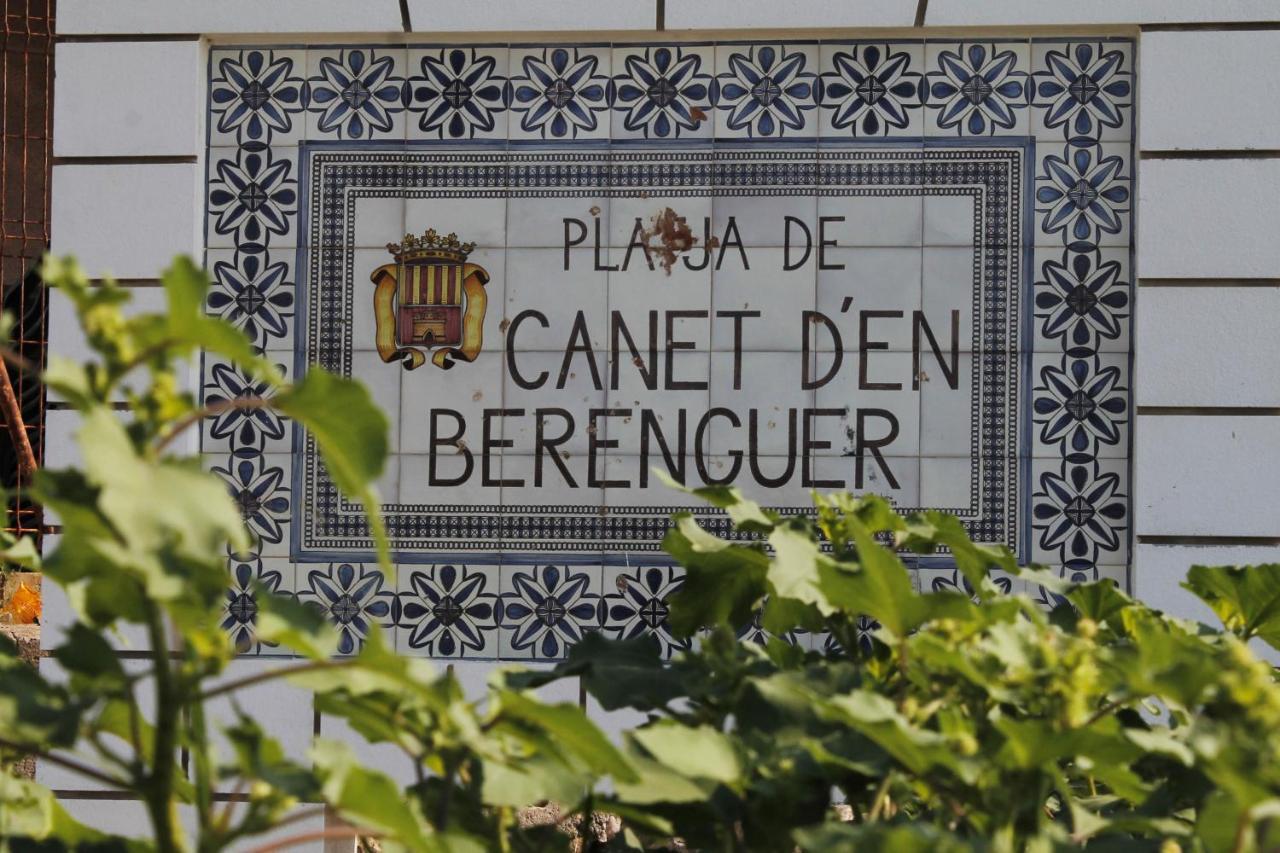 Appartamento Estudio para parejas con piscina en Canet playa Canet d'En Berenguer Esterno foto