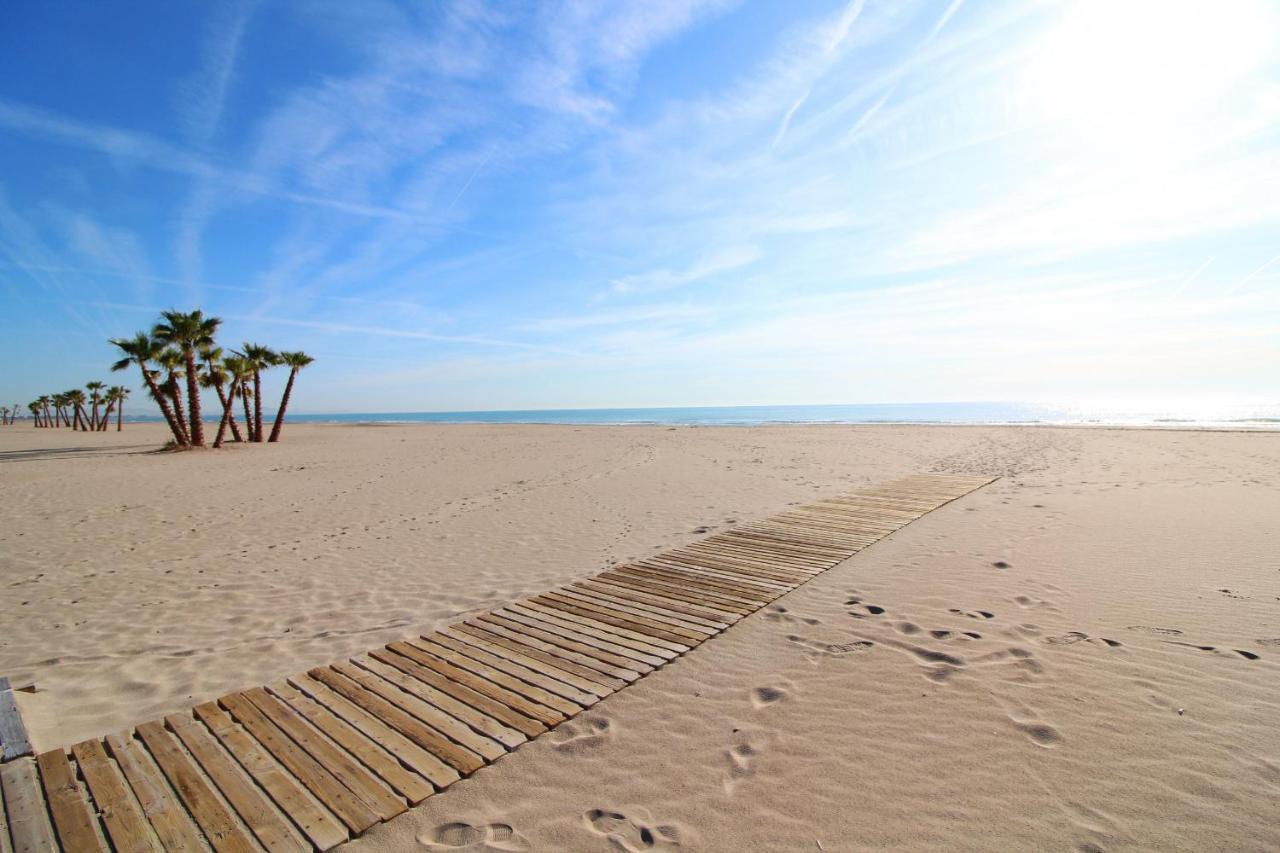 Appartamento Estudio para parejas con piscina en Canet playa Canet d'En Berenguer Esterno foto