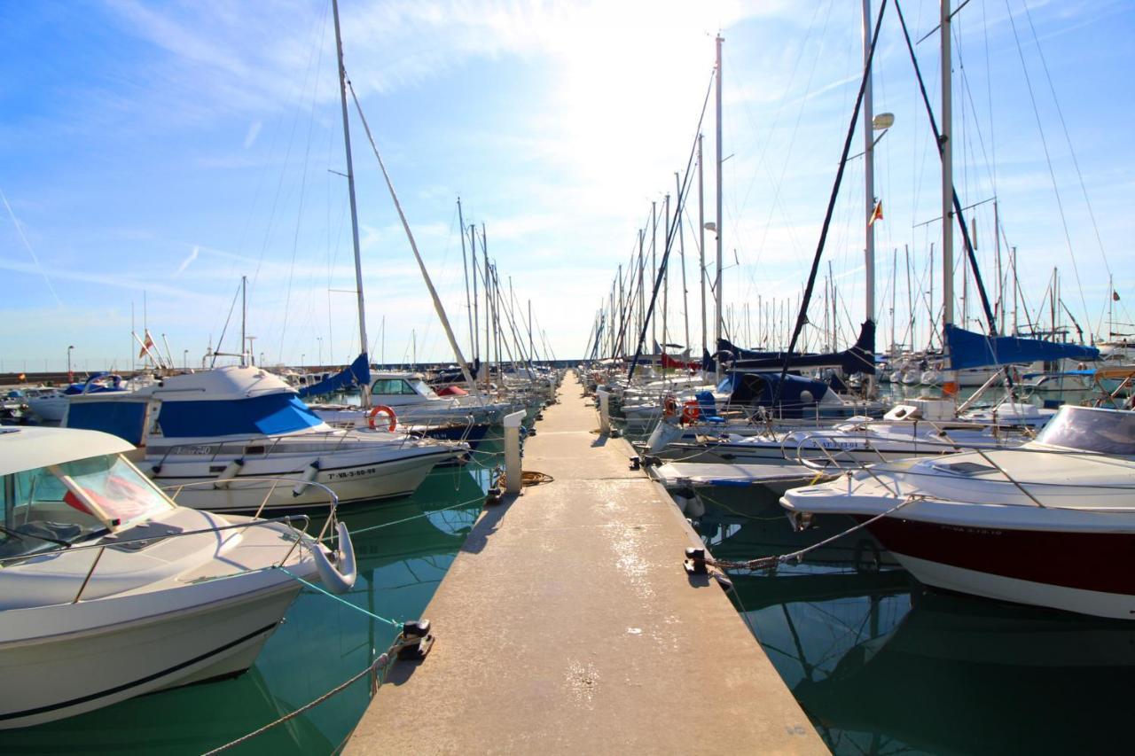 Appartamento Estudio para parejas con piscina en Canet playa Canet d'En Berenguer Esterno foto